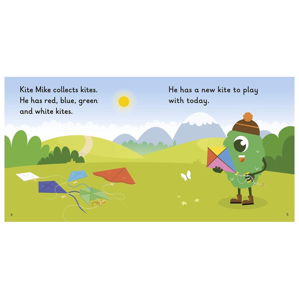 Actiphons Level 3 Book 17 Kite Mike: Learn Phonics And Get Active With Actiphons!