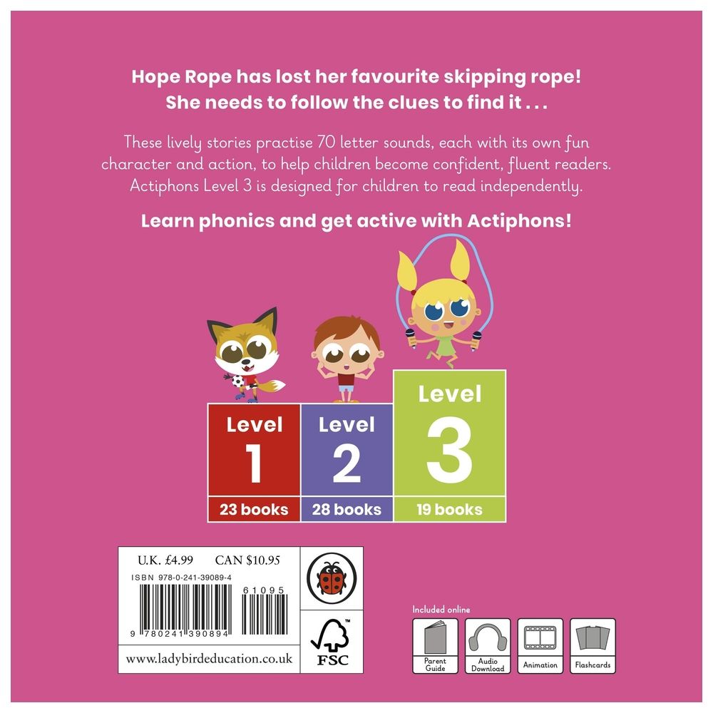  كتاب actiphons level 3 book 18 hope rope: learn phonics and get active with actiphons!