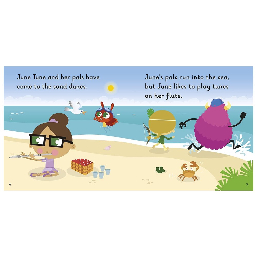  كتاب actiphons level 3 book 19 june tune: learn phonics and get active with actiphons!