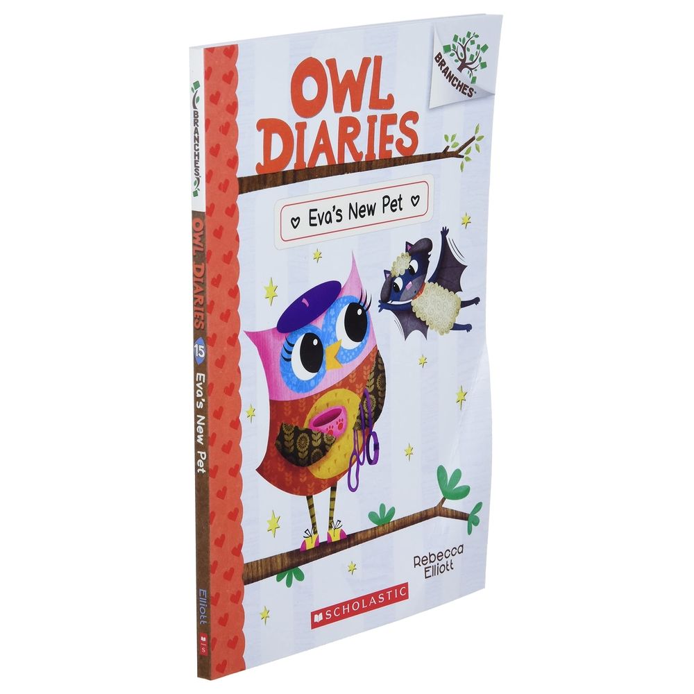 قصة Eva's New Pet: A Branches Book (Owl Diaries #15)