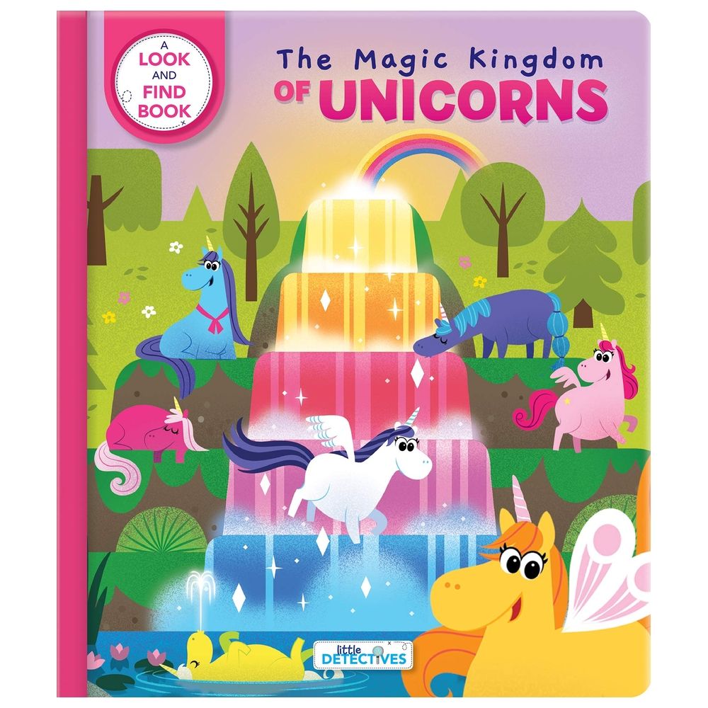  كتاب little detectives: the magic kingdom of unicorns: a look-and-find book