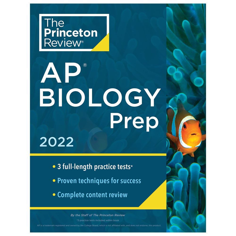  كتاب princeton review ap biology prep 2022