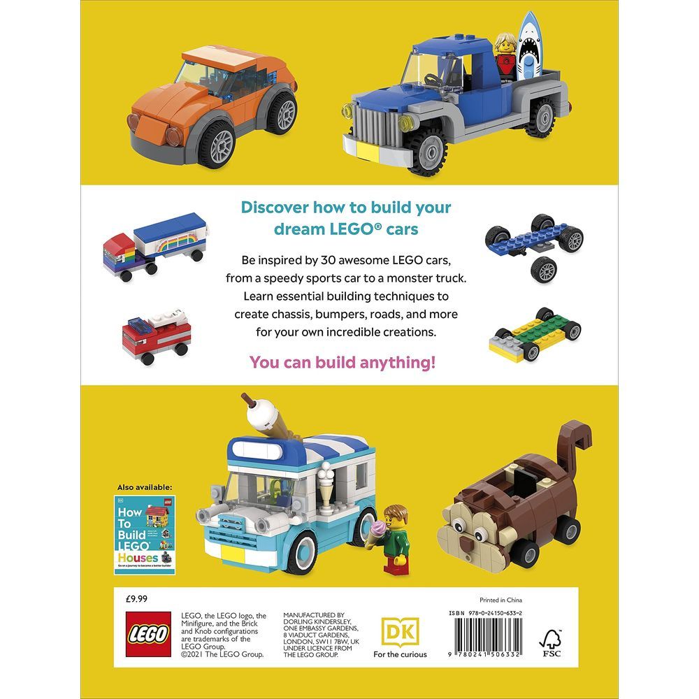 كتاب How to Build LEGO Cars: Go on a Journey to Become a Better Builder