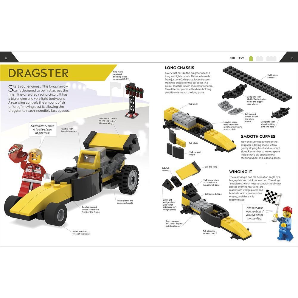 كتاب How to Build LEGO Cars: Go on a Journey to Become a Better Builder