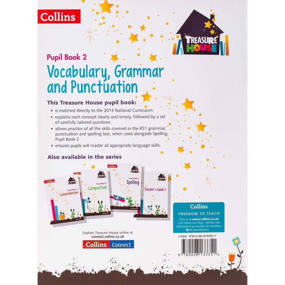 كتاب الطالب Vocabulary, Grammar and Punctuation Year 2 Pupil Book