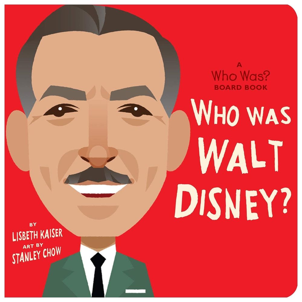  كتاب who was walt disney?: a who was? board book