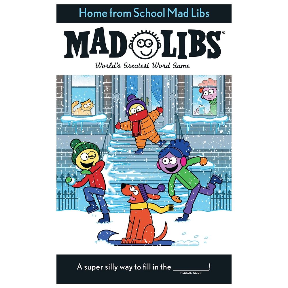  كتاب home from school mad libs