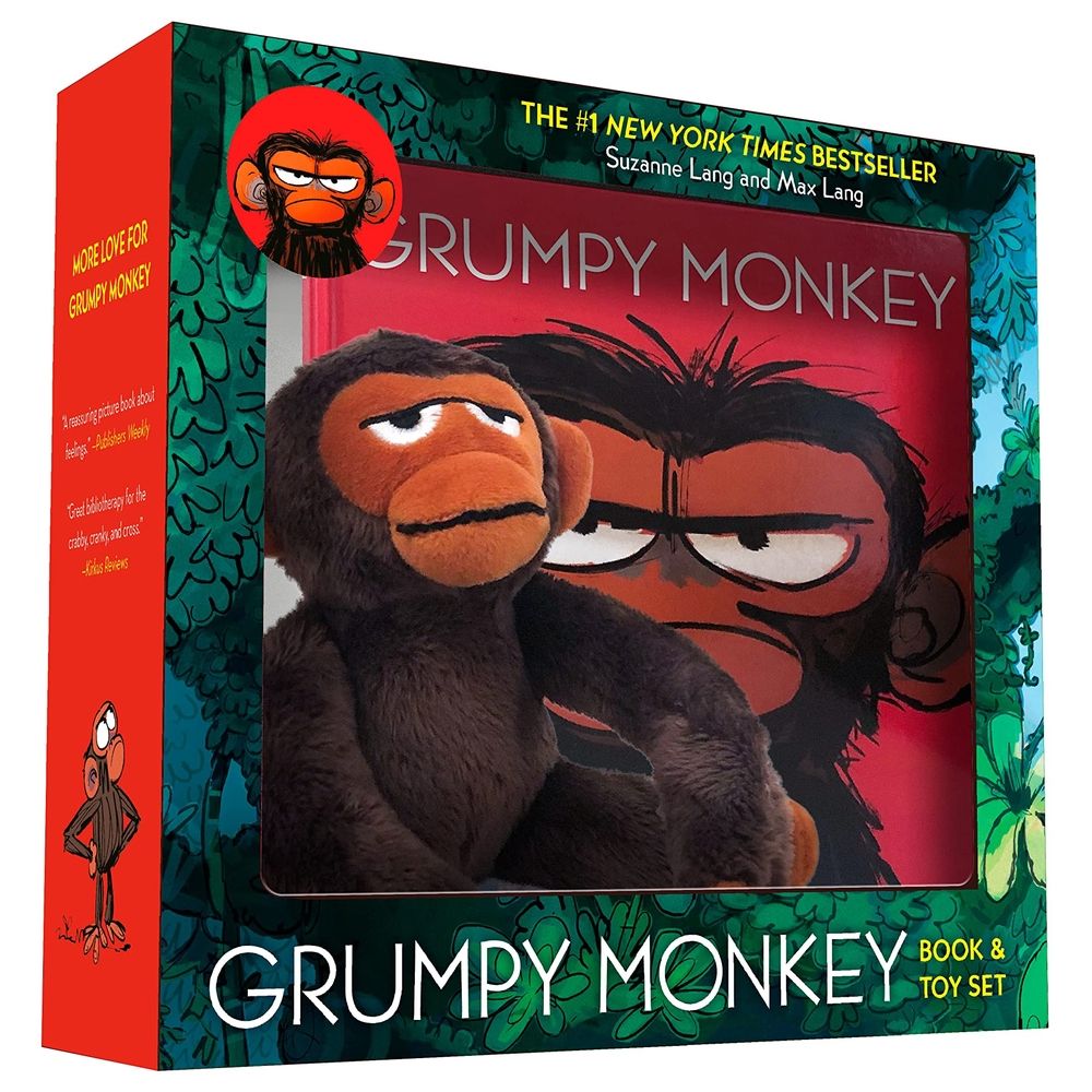 Grumpy Monkey Book And Toy Set