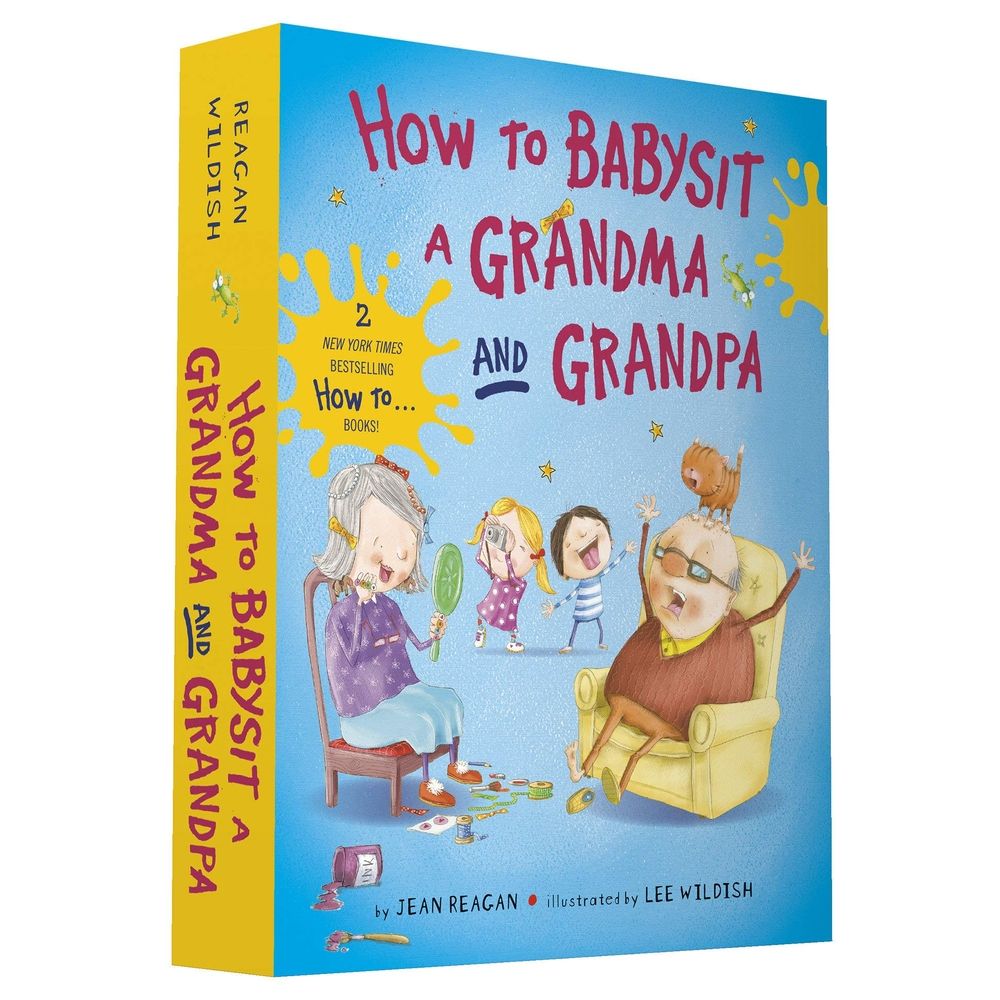 مجموعة كتب How To Babysit A Grandma And Grandpa