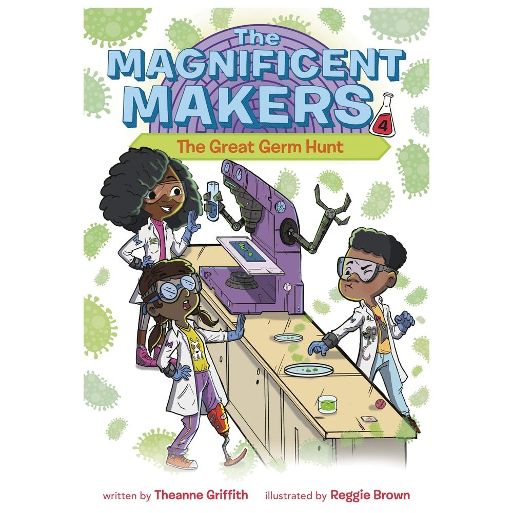  كتاب the magnificent makers #4: the great germ hunt