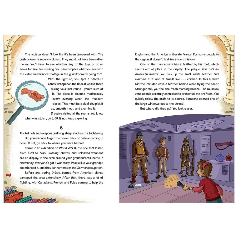  كتاب escape book: the museum heist