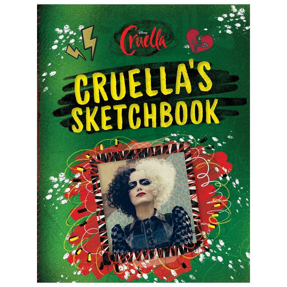  كتاب cruella's sketchbook