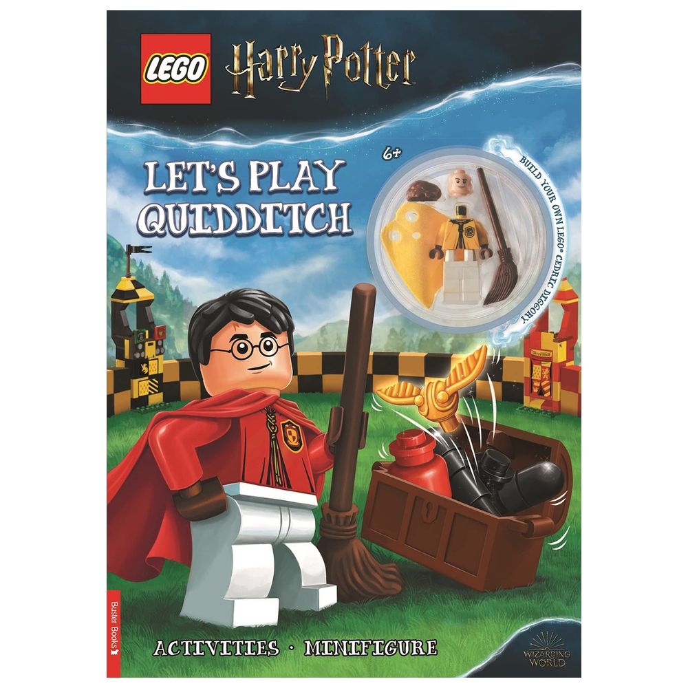  كتاب lego harry potter: let's play quidditch activity book