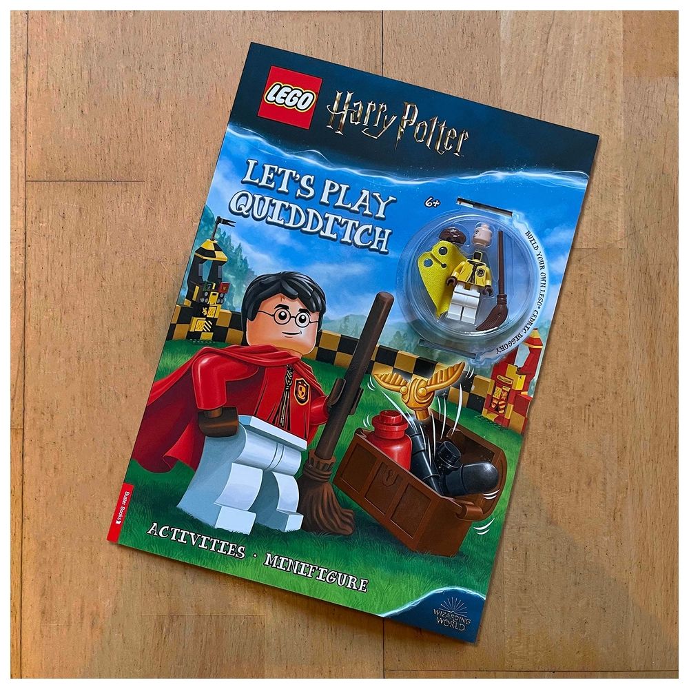  كتاب lego harry potter: let's play quidditch activity book