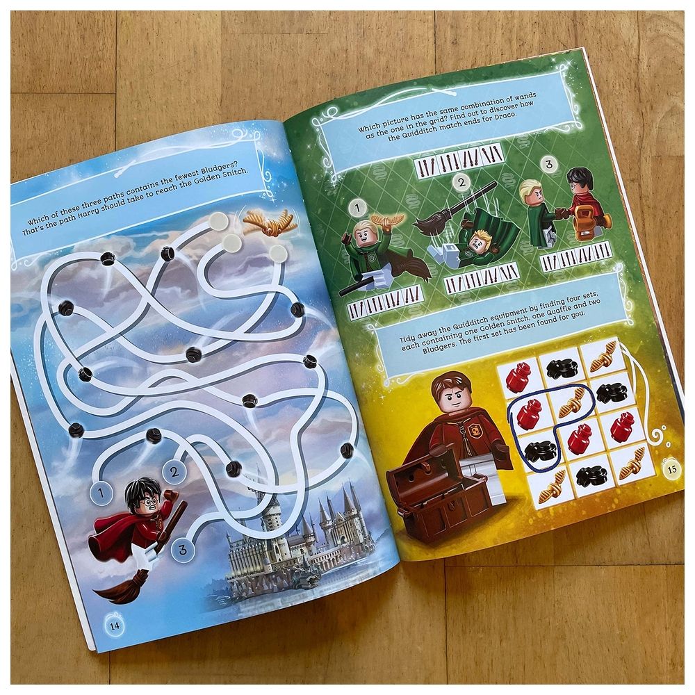  كتاب lego harry potter: let's play quidditch activity book