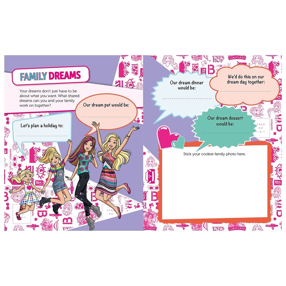 كتاب Barbie Big Dreams Journal