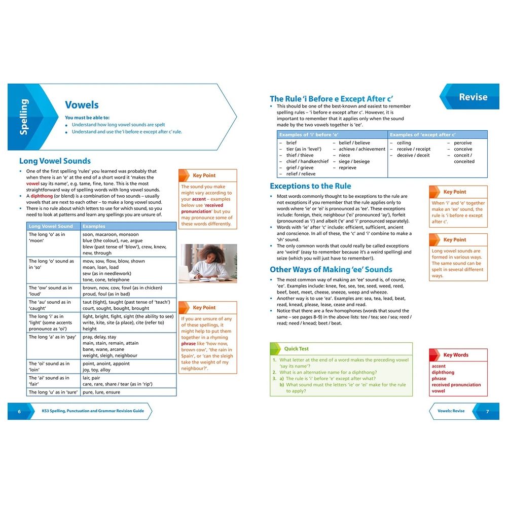 KS3 Spelling Punctuation And Grammar All In One Complete Revision And Practice