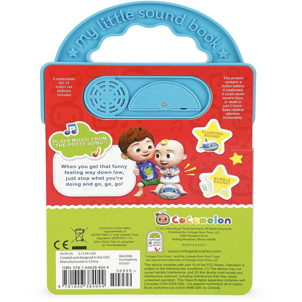 كتاب Cocomelon J.J.'s Potty Time