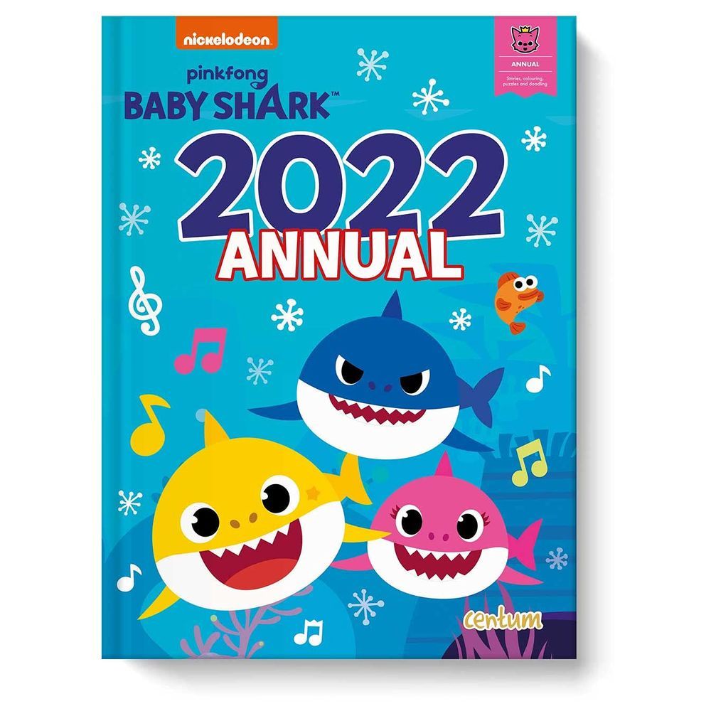  كتاب baby shark annual 2022 activity book