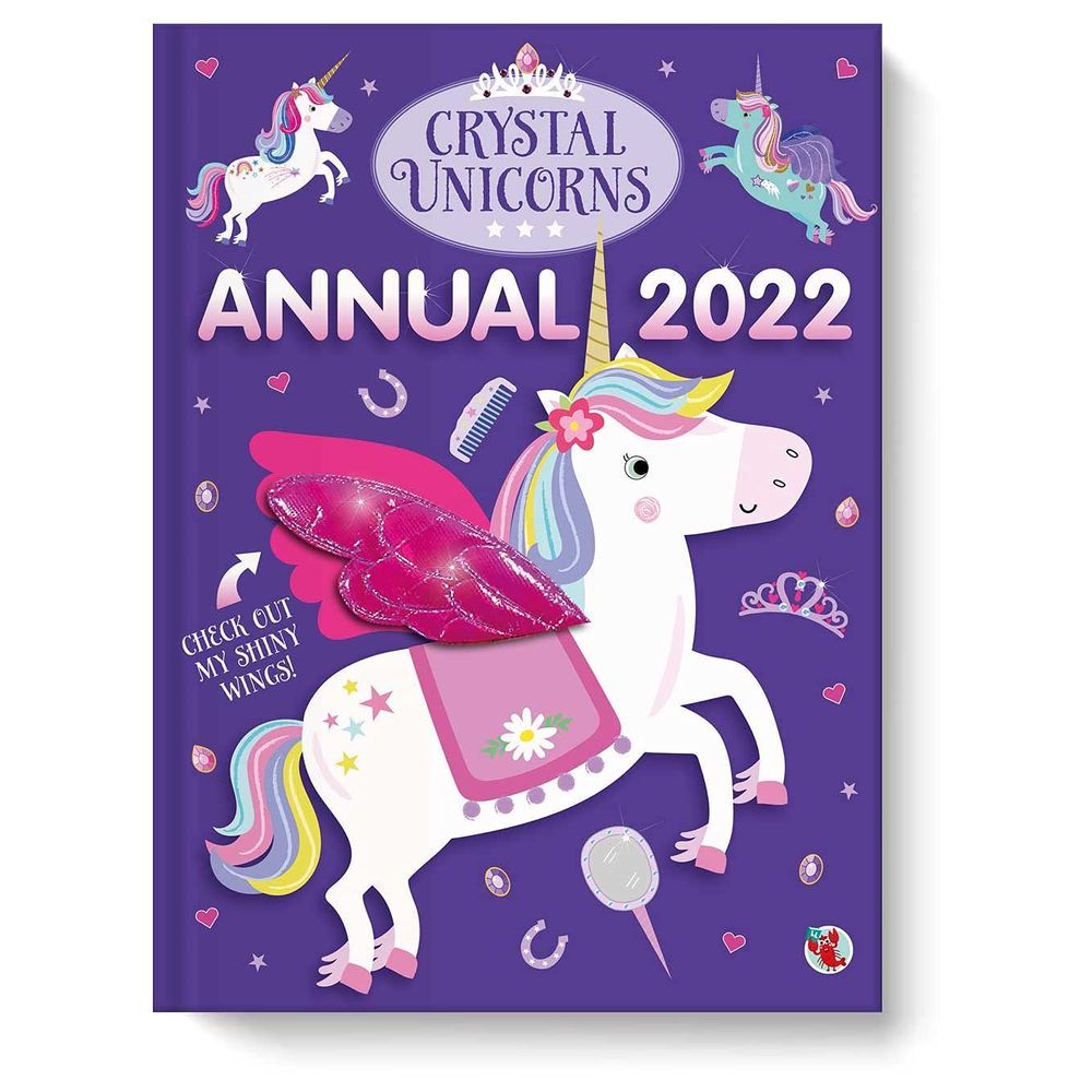  كتاب crystal unicorns annual 2022 activity book