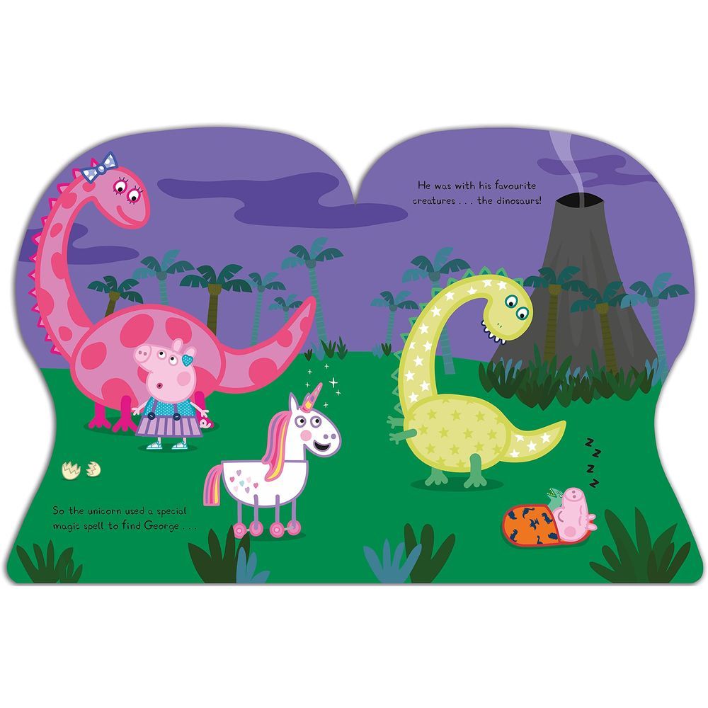  كتاب peppa pig: peppa's fantastic unicorn shaped board book