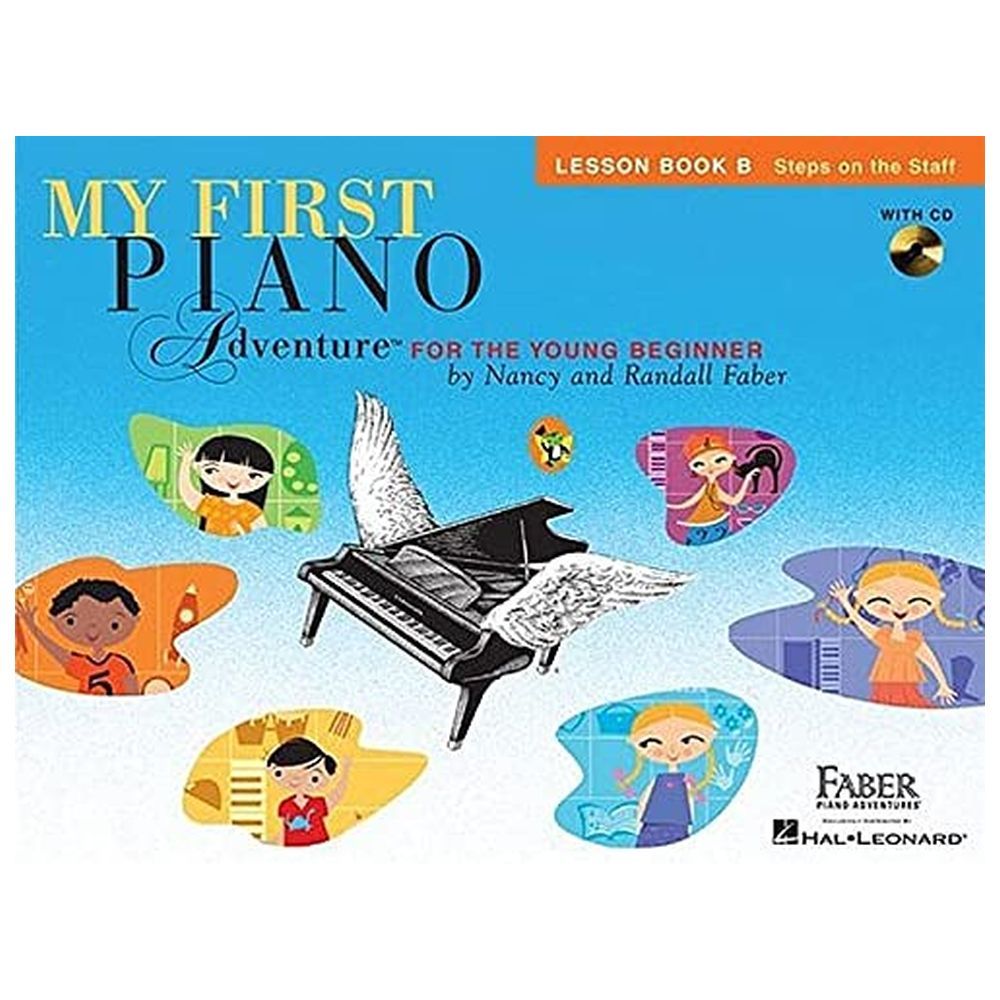  كتاب my first piano adventure - lesson book b