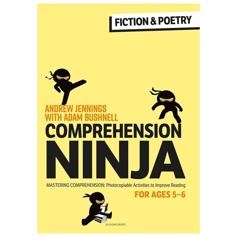  كتاب comprehension ninja for ages 5-6: fiction & poetry