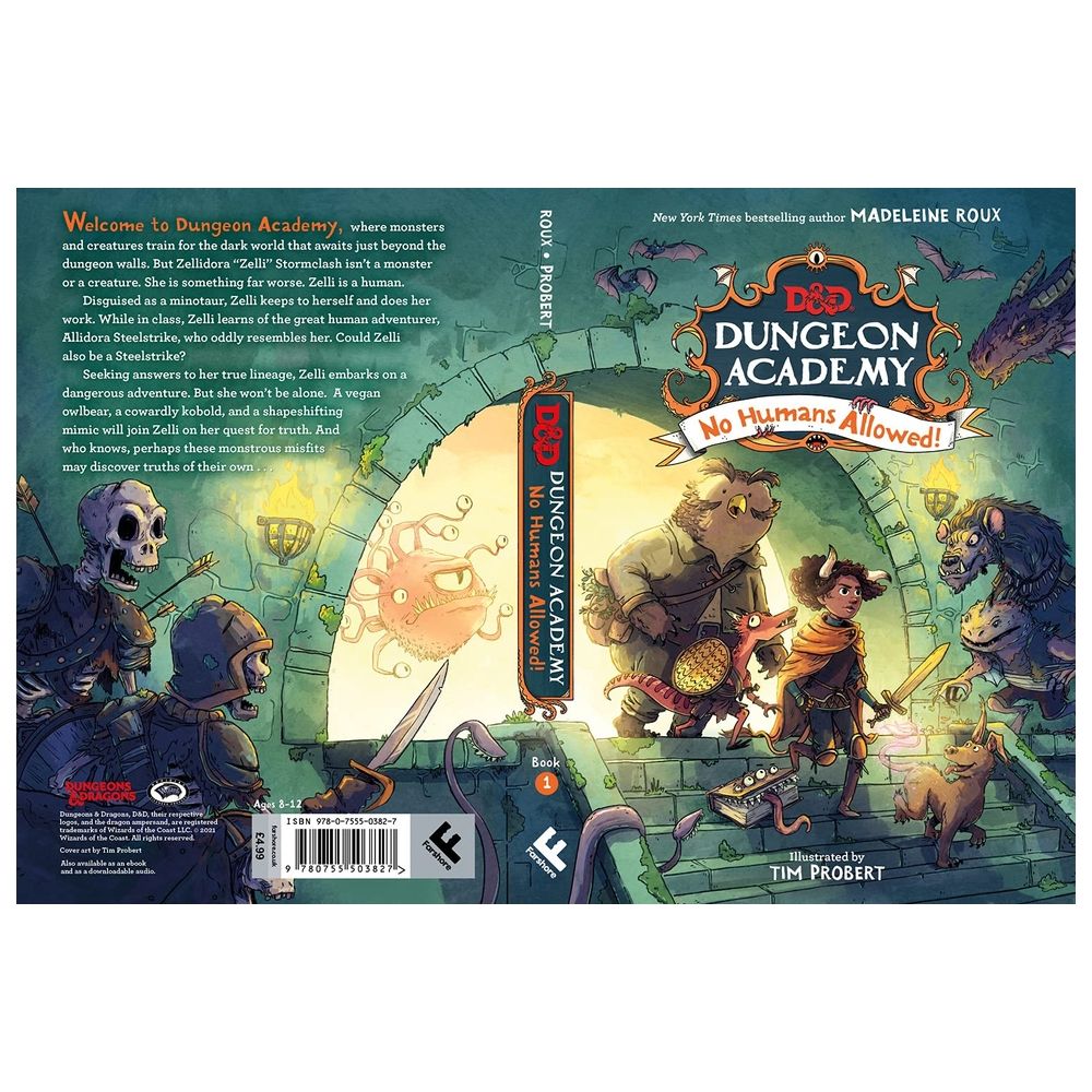  كتاب d&d dungeon academy no humans allowed