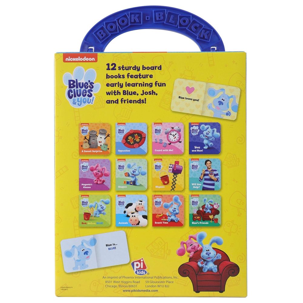  كتاب nickelodeon blue's clues & you! 12 board books