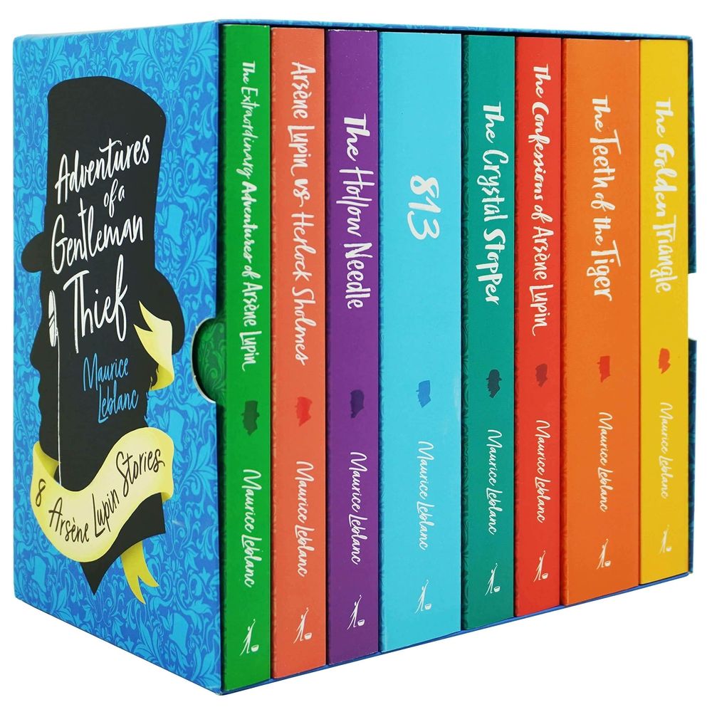  كتاب adventures of a gentleman thief: 8 arsene lupin stories (box set)