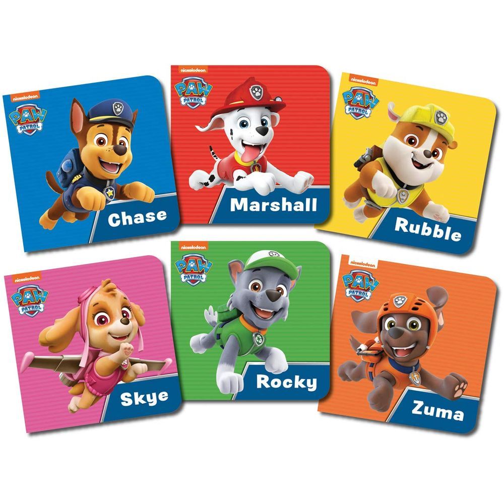 مجموعة كتب Paw Patrol Pocket Library - 6 كتب