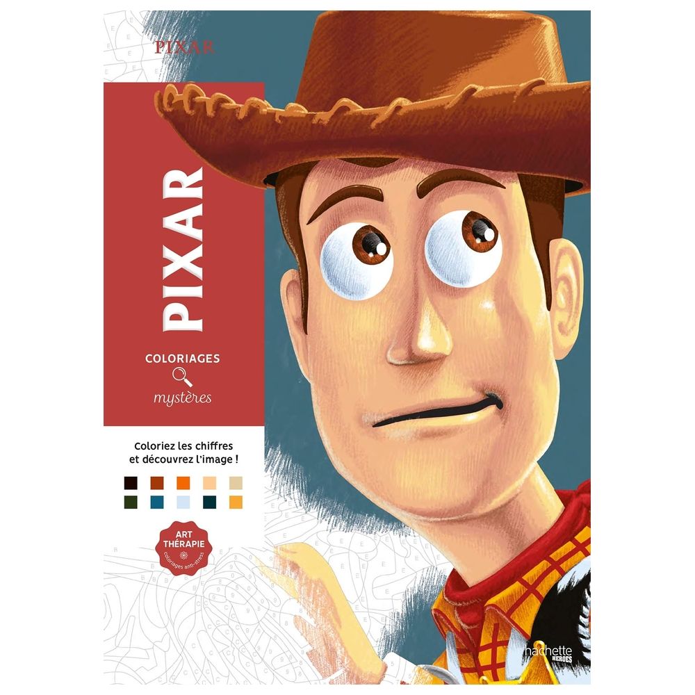  كتاب pixar coloriages mysteres