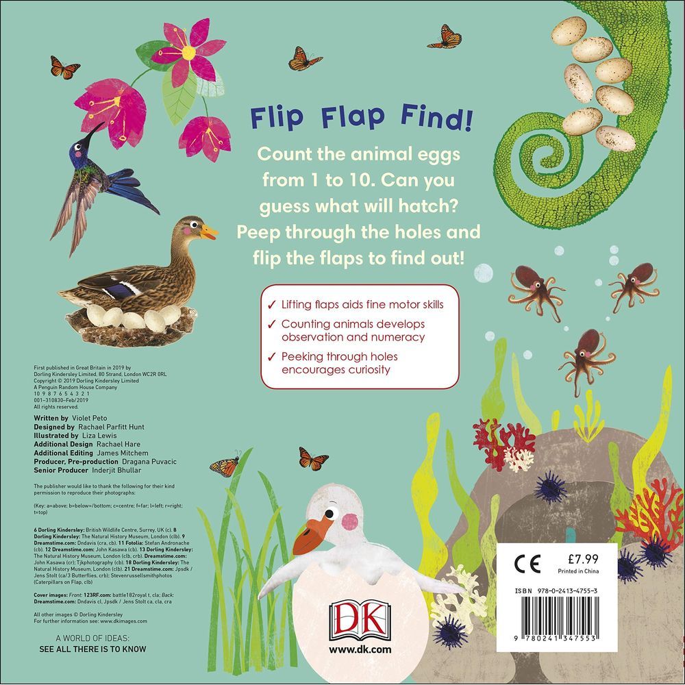 كتاب Flip, Flap, Find! Counting 1, 2, 3