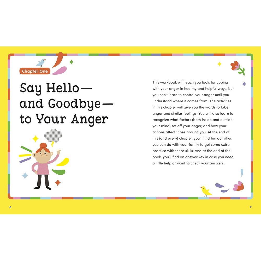 Anger Management Skills Workbook for Kids