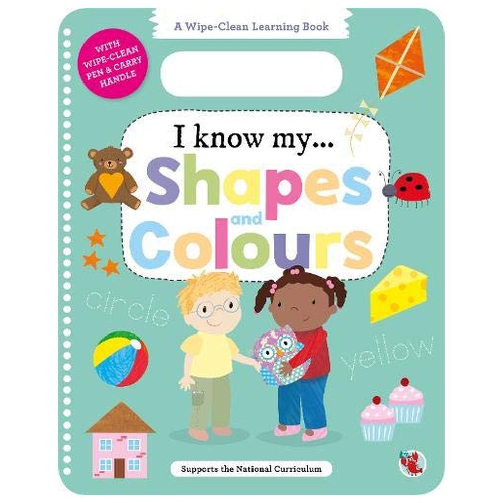  كتاب i know my... shapes & colours