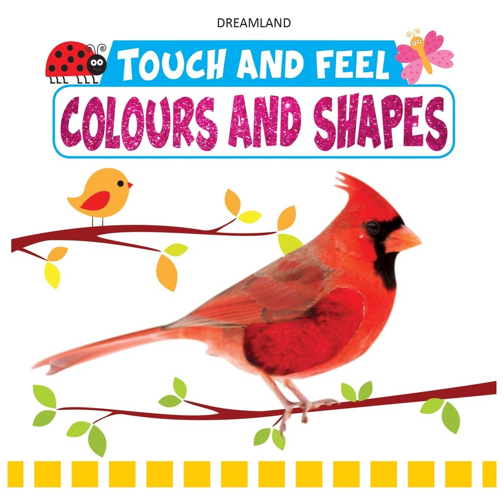  كتاب touch and feel - colours and shapes