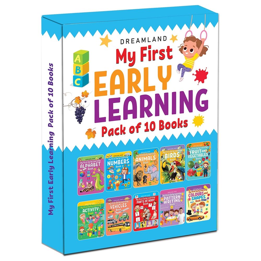 My First Early Learning - Pack Of 10 Books 