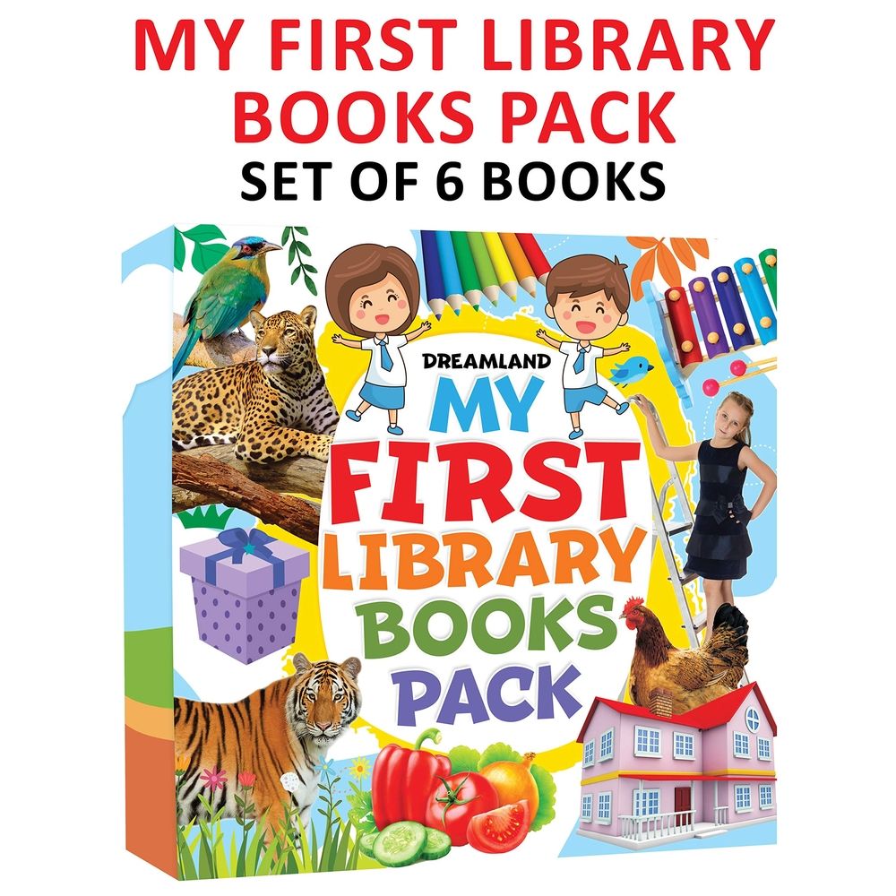  كتاب my first library books pack