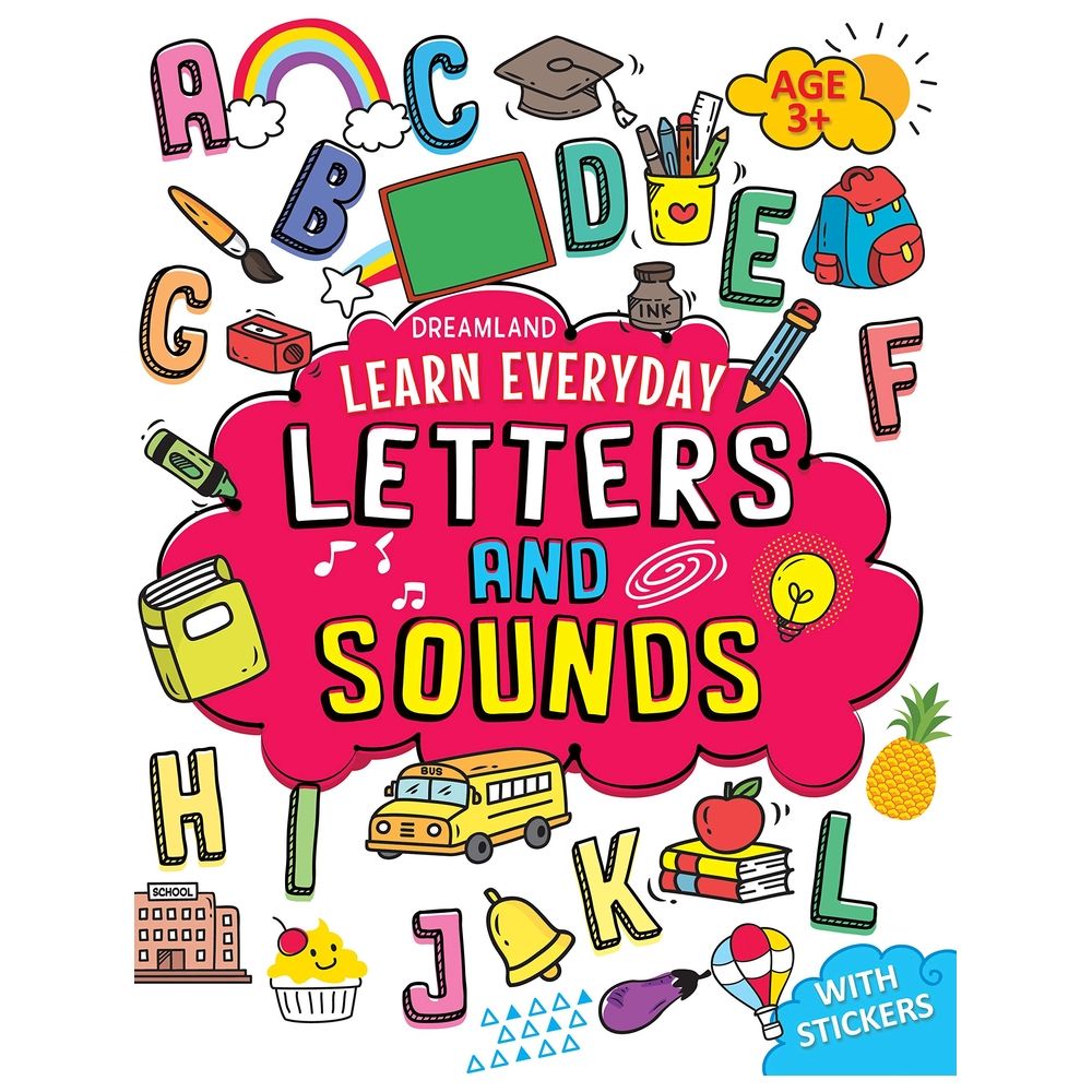  كتاب learn everyday letters and sounds