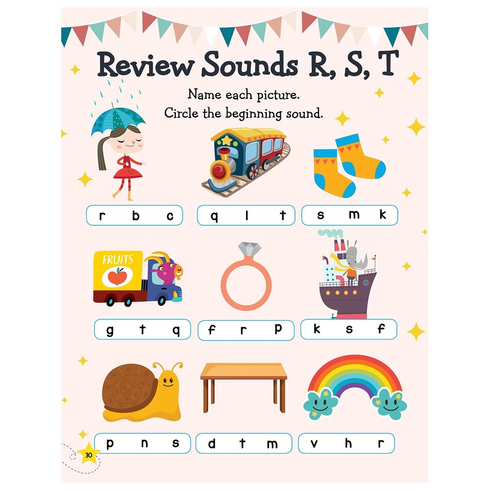  كتاب learn everyday phonics and reading- age 4+