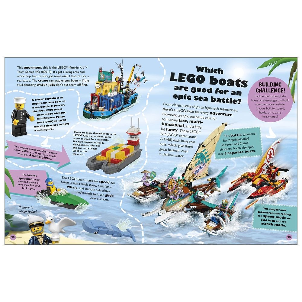 كتاب Lego Amazing But True - Fun Facts About The Lego World And Our Own!