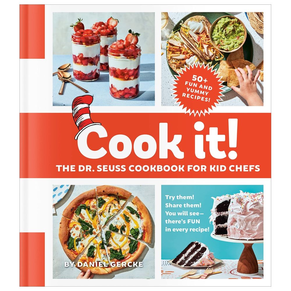  كتاب cook it! the dr. seuss cookbook for kid chefs: 50+ yummy recipes