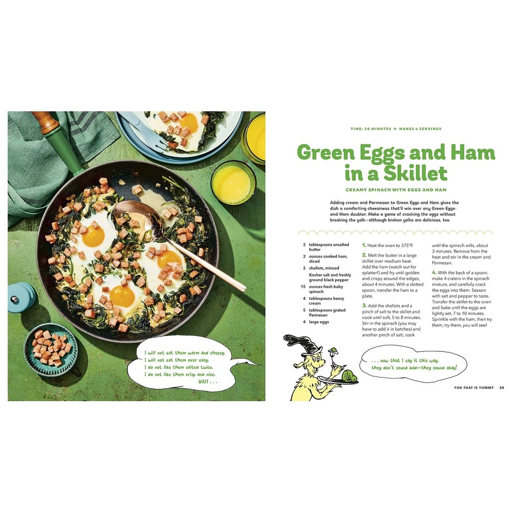  كتاب cook it! the dr. seuss cookbook for kid chefs: 50+ yummy recipes