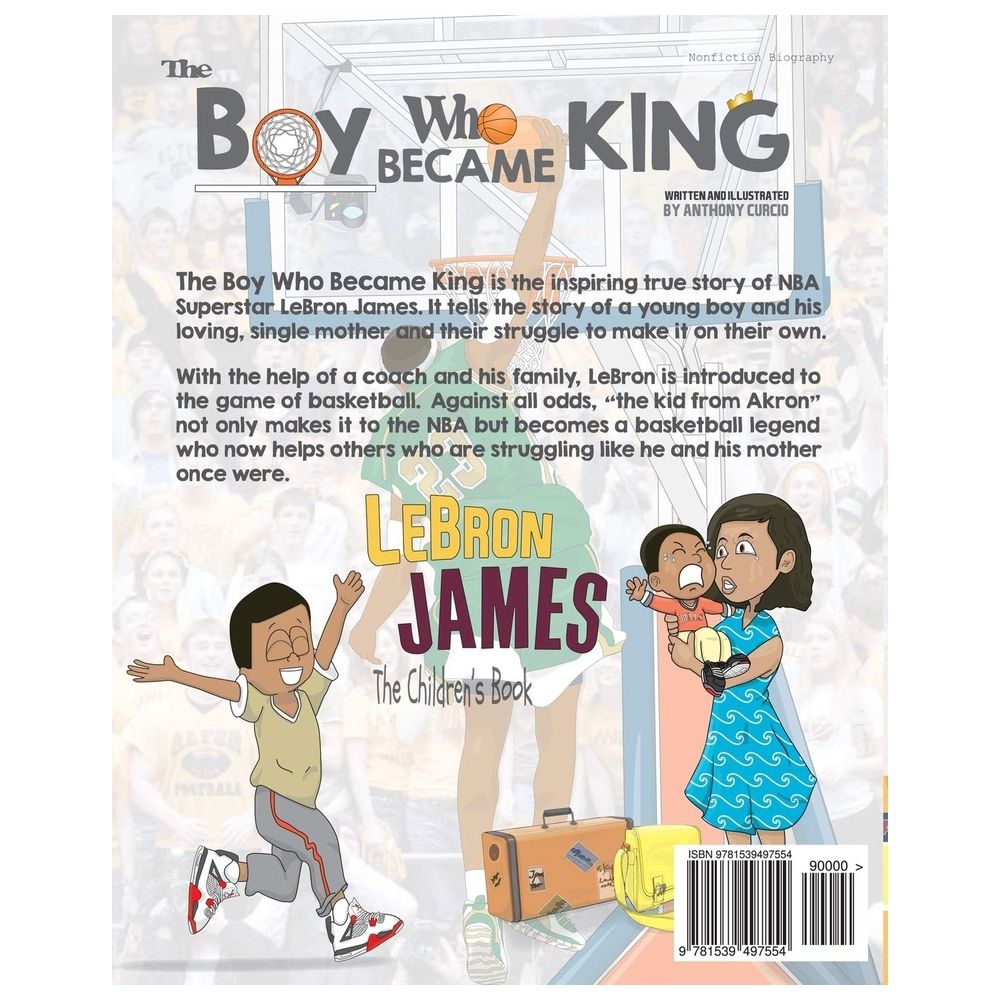  كتاب lebron james: the children's book: the boy who became king