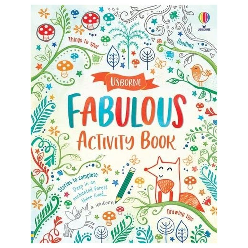  كتاب fabulous activity book