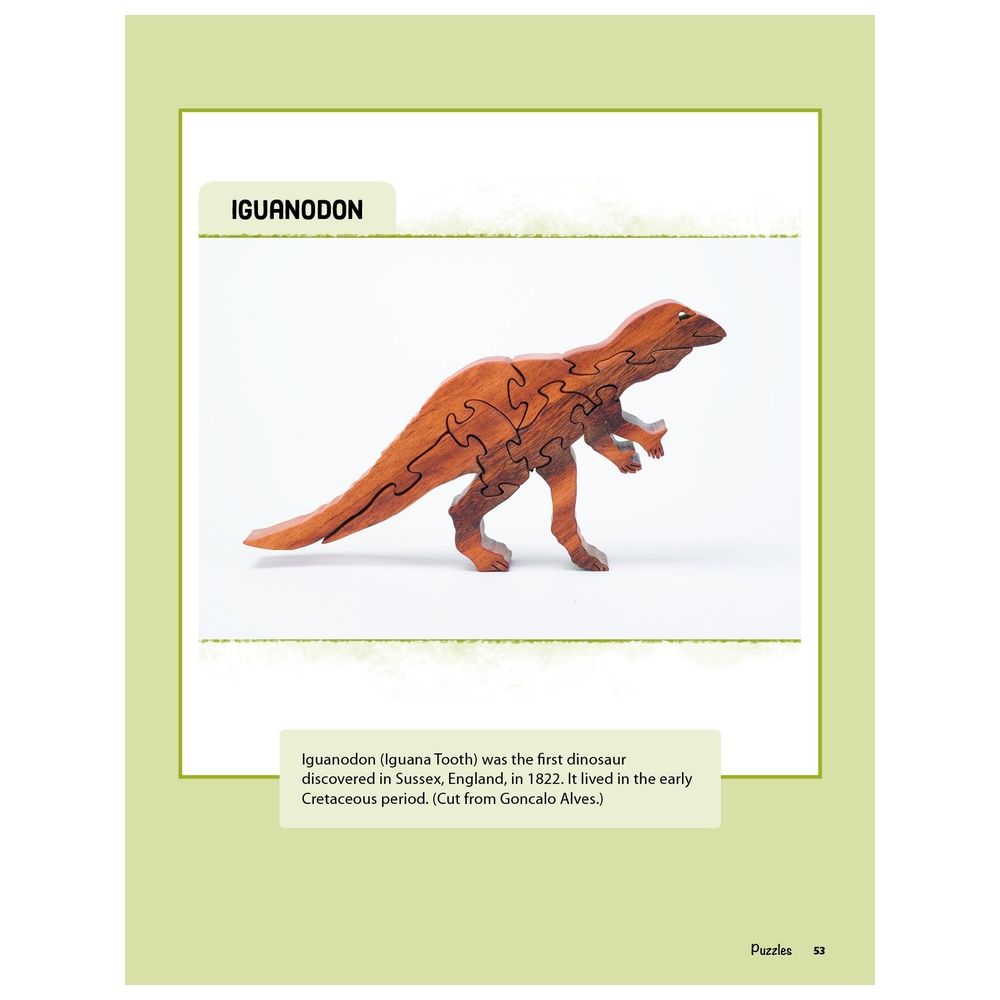  كتاب making wooden dinosaur toys and puzzles: jurassic giants to make and play with