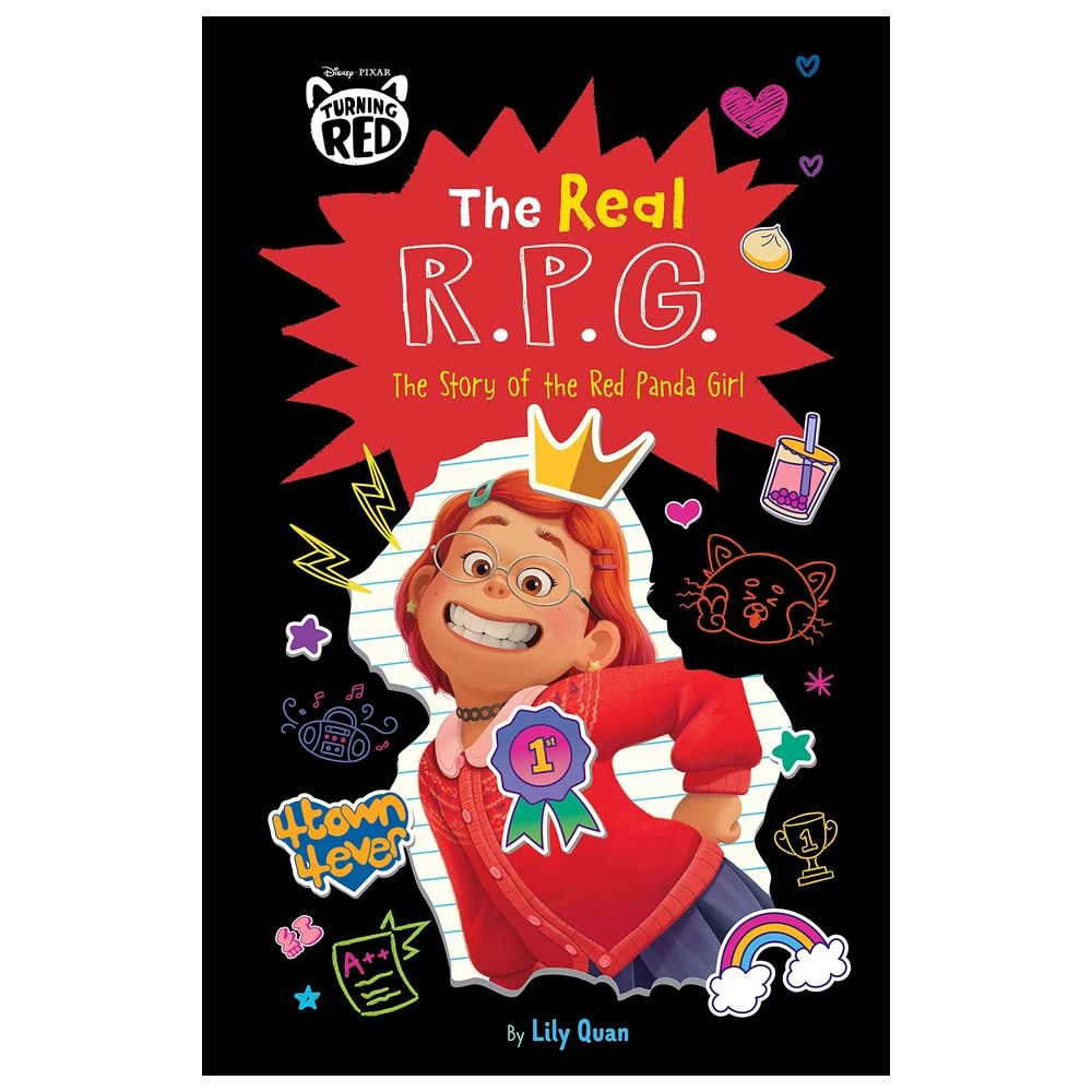  كتاب disney/pixar turning red: the real r.p.g.: the story of the red panda girl