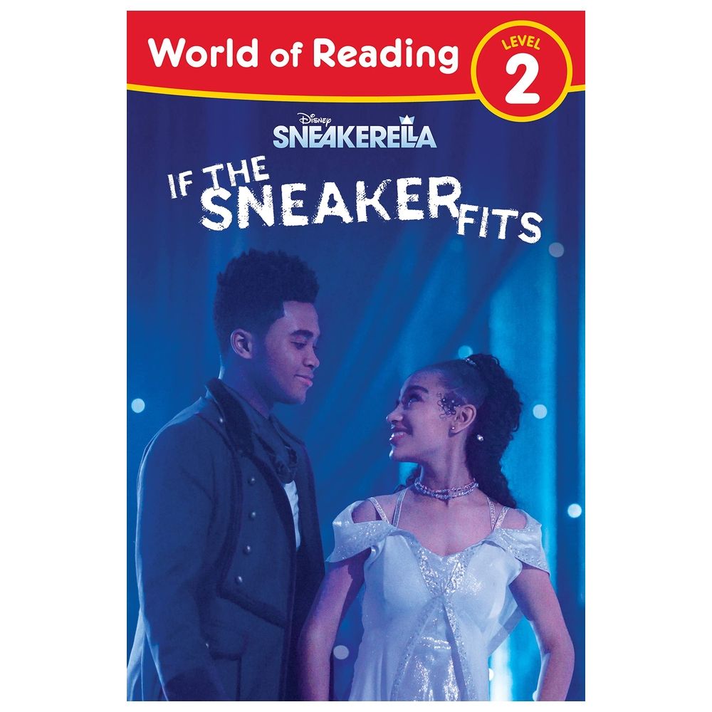  كتاب world of reading, level 2: sneakerella: if the sneaker fits