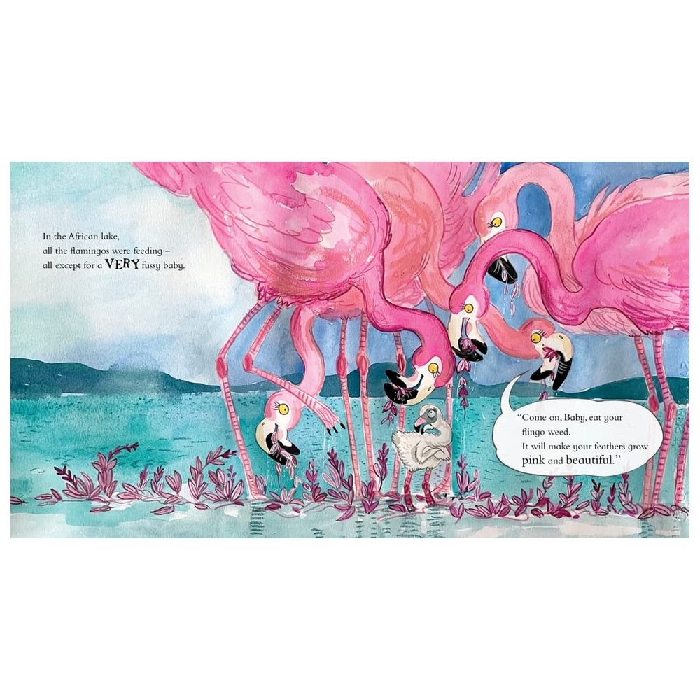  كتاب the fussy flamingo