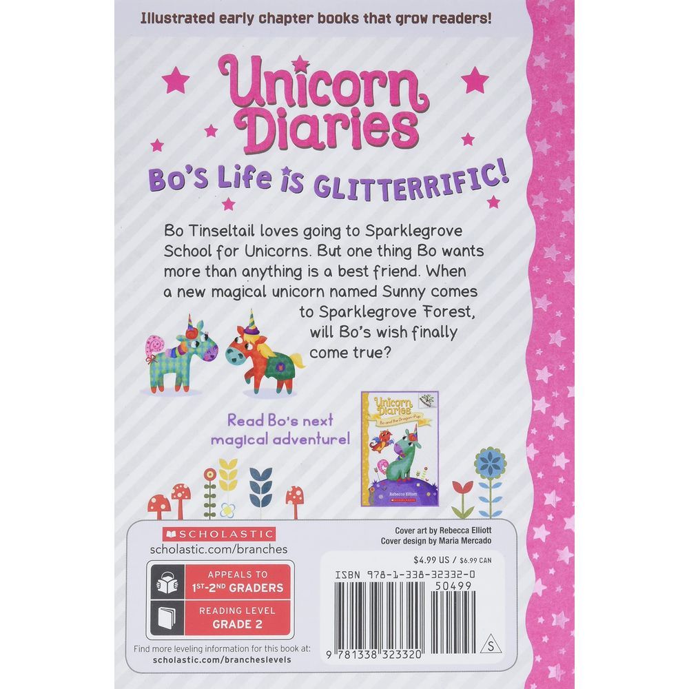 قصة Unicorn Diaries Bo's Magical New Friend